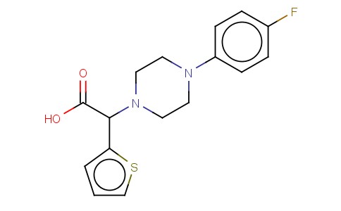 [4-(4-FLUORO-PHENYL)-PIPERAZIN-1-YL]-THIOPHEN-2-YL-ACETIC ACID